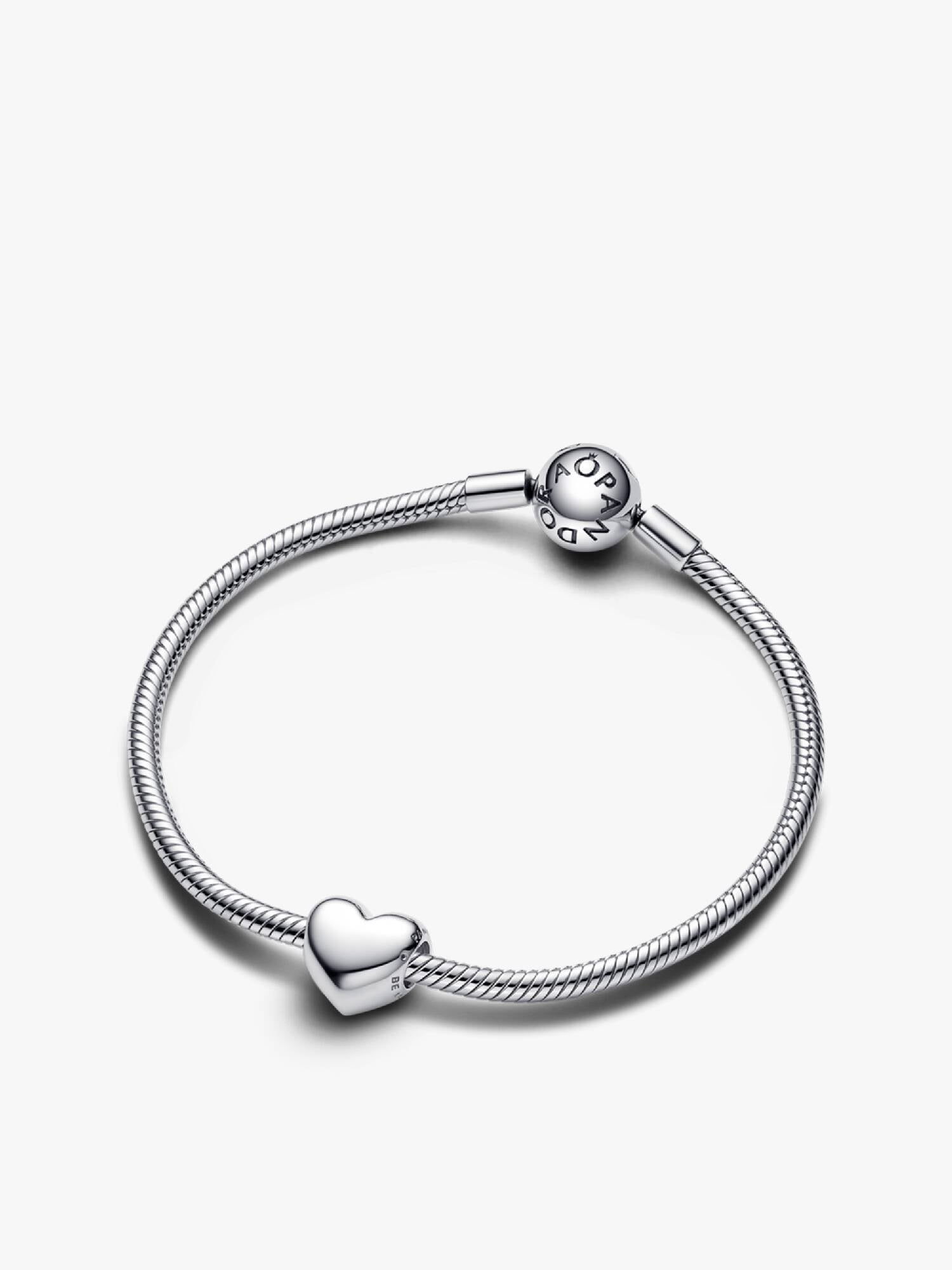 Be Love Engravable Heart Charm Bracelet Gift Set