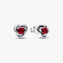 July Birthstone Eternity Circle Stud Earrings July Birthstone Eternity Circle Stud Earrings