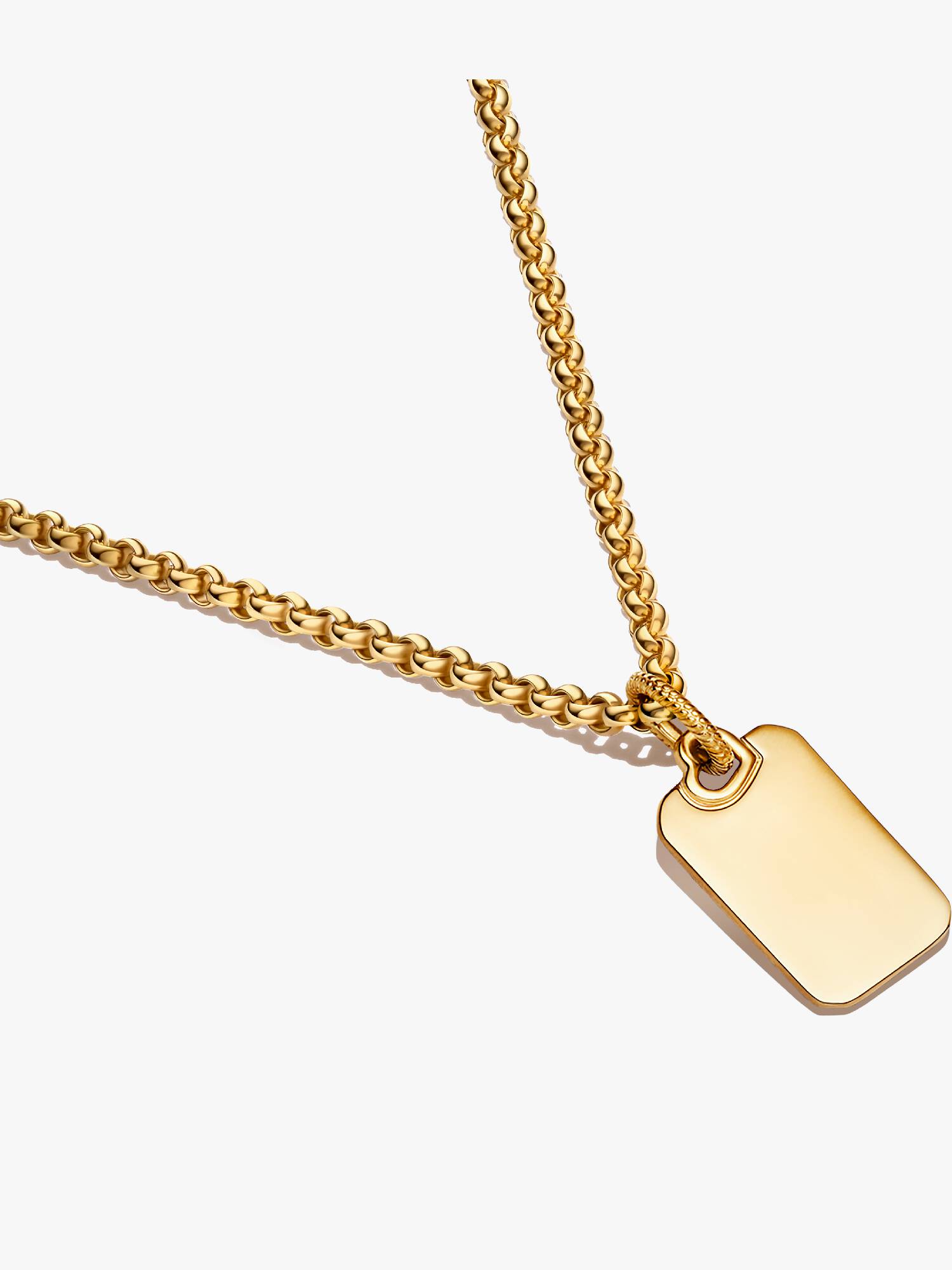 14k Gold-Plated Engravable Pendant Gift Set