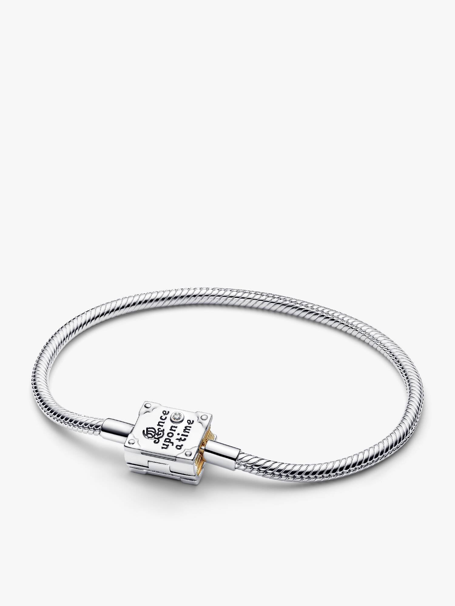 Disney Princess Storybook Lab-grown Diamond Snake Chain Bracelet