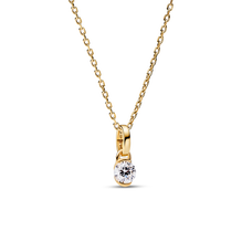 Pandora Talisman 14k Gold Lab-grown Diamond Infinity Pendant Necklace