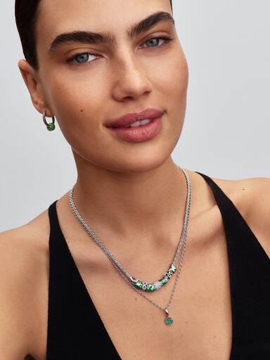 Green Butterfly Mini Charm