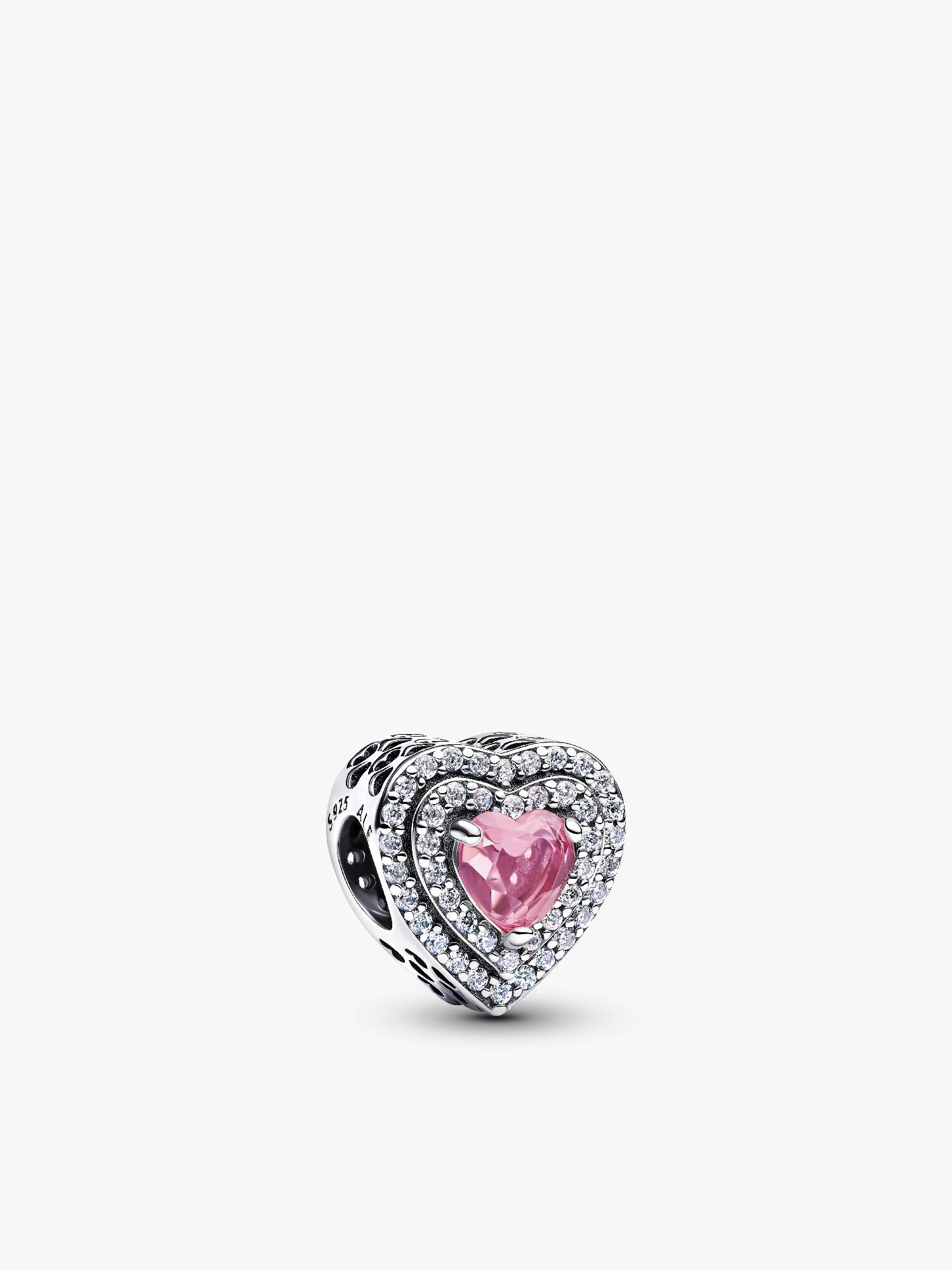 Sparkling Levelled Hearts Charm
