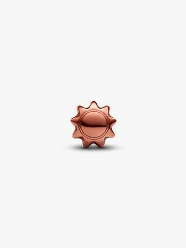 Orange Sun Mini Charm