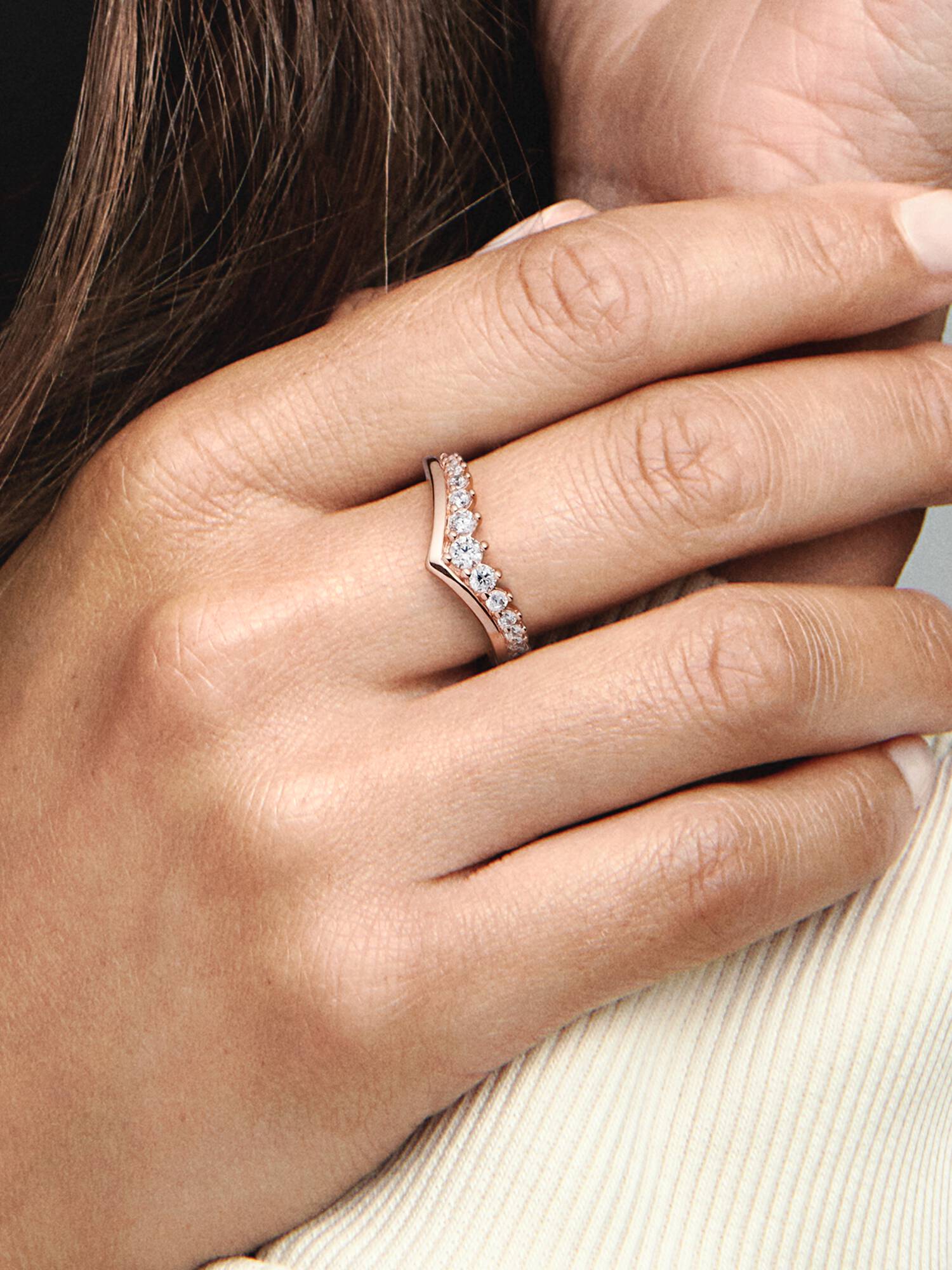 Pandora Timeless Wish Floating Pavé Ring
