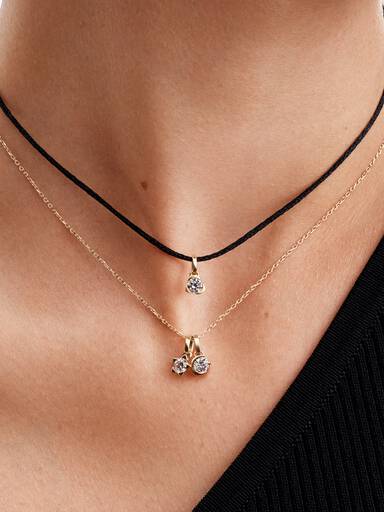 Pandora Talisman 14k Gold Cable Chain Necklace