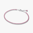 Pink Slim Tennis Bracelet Pink Slim Tennis Bracelet