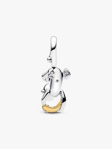 Two-tone Movable Monkey Dangle Charm