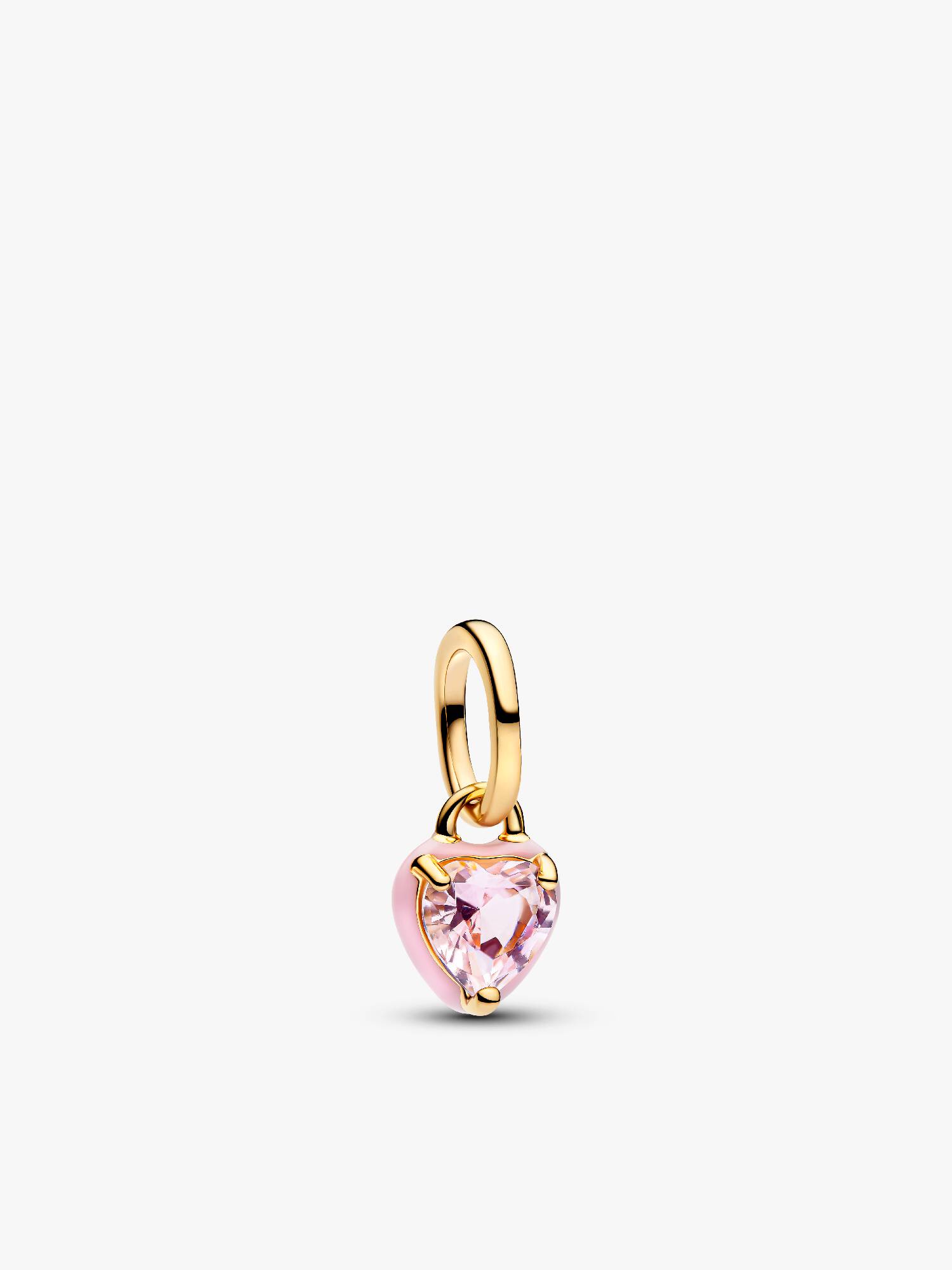 Pink Chakra Heart Mini Dangle Charm
