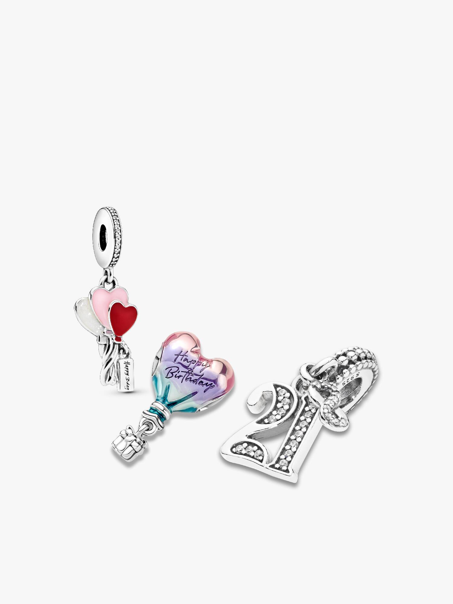 21st Birthday Charm Gift Set
