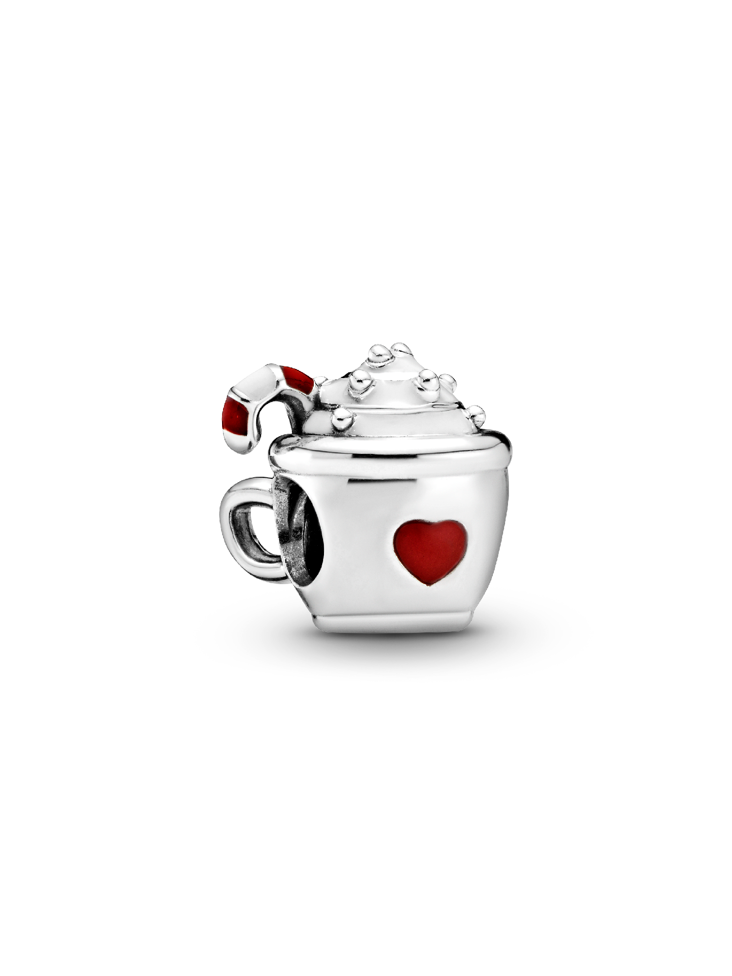 Cocoa & Candy Cane Charm