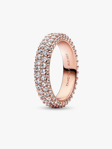 Pandora Timeless Pavé Double-row Ring