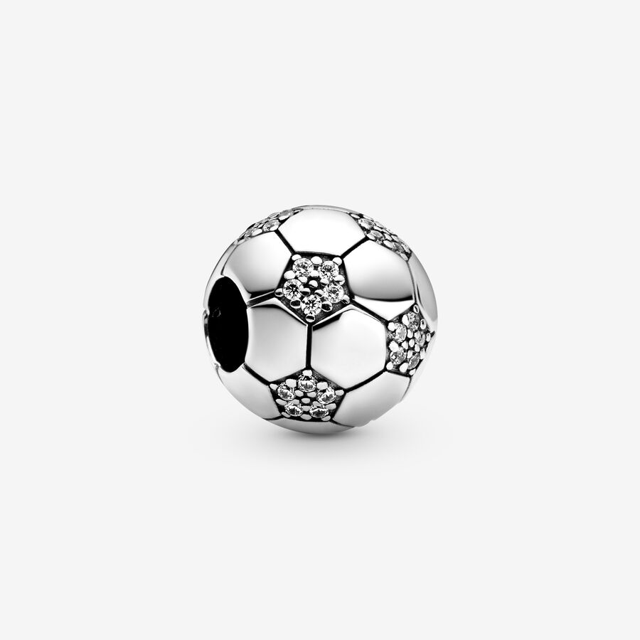 Sparkling Football Charm image number 0