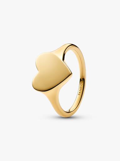 Engravable Heart Ring