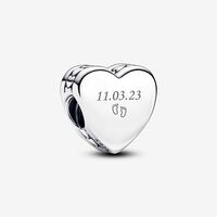 Engravable Heart Charm | Pandora UK