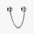 Hearts Safety Chain Charm Hearts Safety Chain Charm