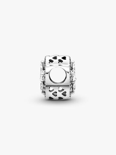 Sparkling Flower Pavé Charm
