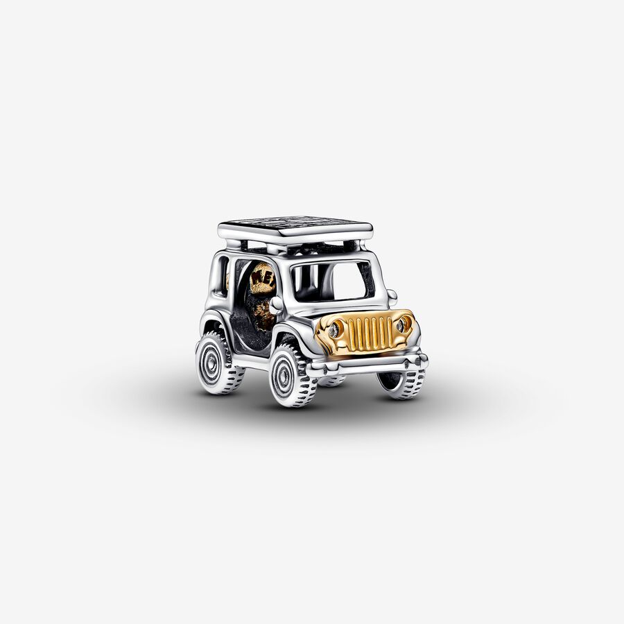 Two-tone Adventure Car Charm image number 0