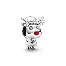 Red Nose Reindeer Charm