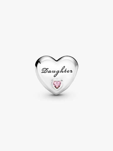 Daughter Heart Charm