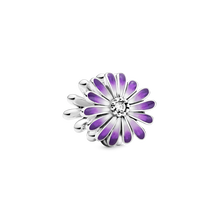 Purple Daisy Charm