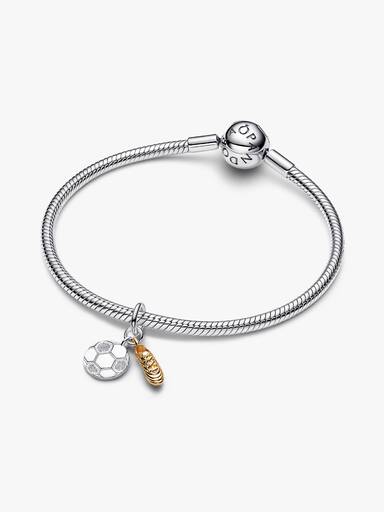 Football Boot Double Dangle Charm