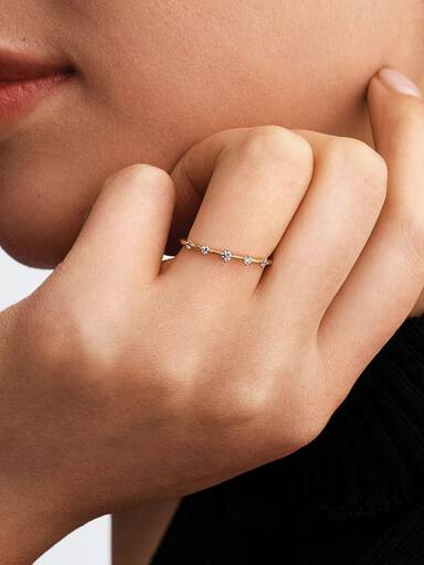 Pandora Era Lab-Grown Diamond Station Ring