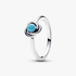 Turquoise Blue Eternity Circle Ring Turquoise Blue Eternity Circle Ring