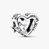 Openwork Family Heart & Star Charm Openwork Family Heart & Star Charm