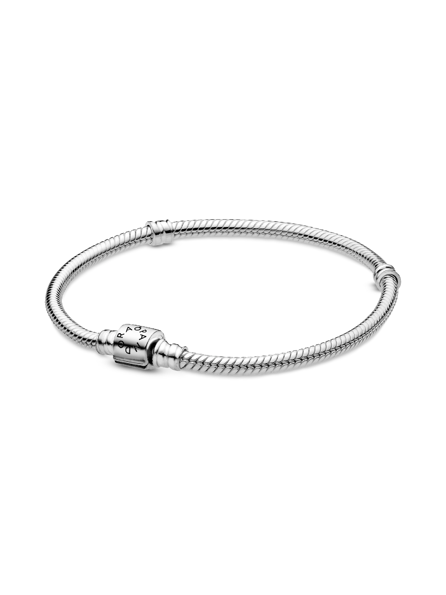Barrel Clasp Snake Chain Bracelet