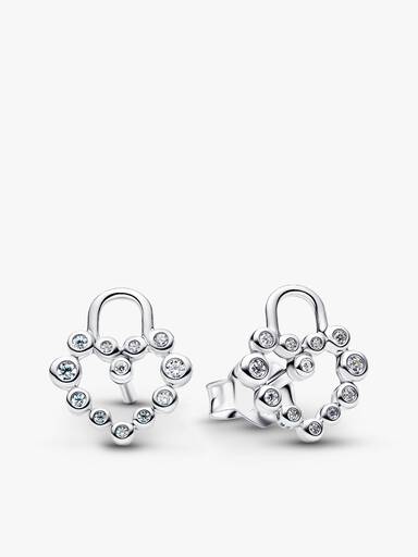 Sparkling Heart Padlock Gift Set