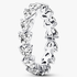 Row of Hearts Eternity Ring Row of Hearts Eternity Ring