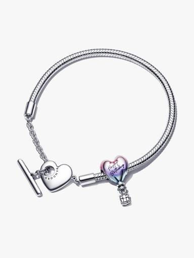 Happy Birthday Hot Air Balloon Heart T-Bar Set