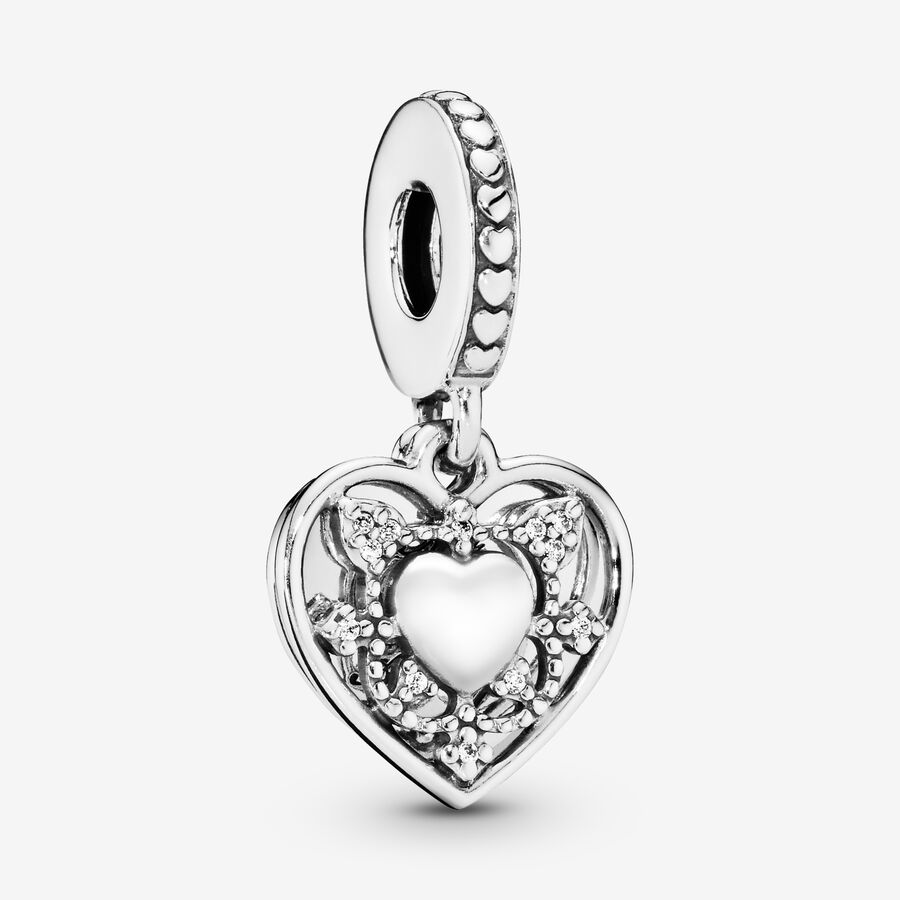 My Wife Always Heart Dangle Charm image number 0