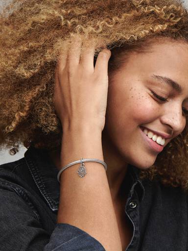 Protective Hamsa Hand Dangle Charm