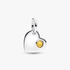 November Heart Dangle Charm November Heart Dangle Charm