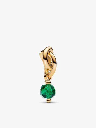 14k Gold Plated May Birthstone Necklace Set