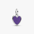 Engravable Purple Heart Dangle Charm Engravable Purple Heart Dangle Charm