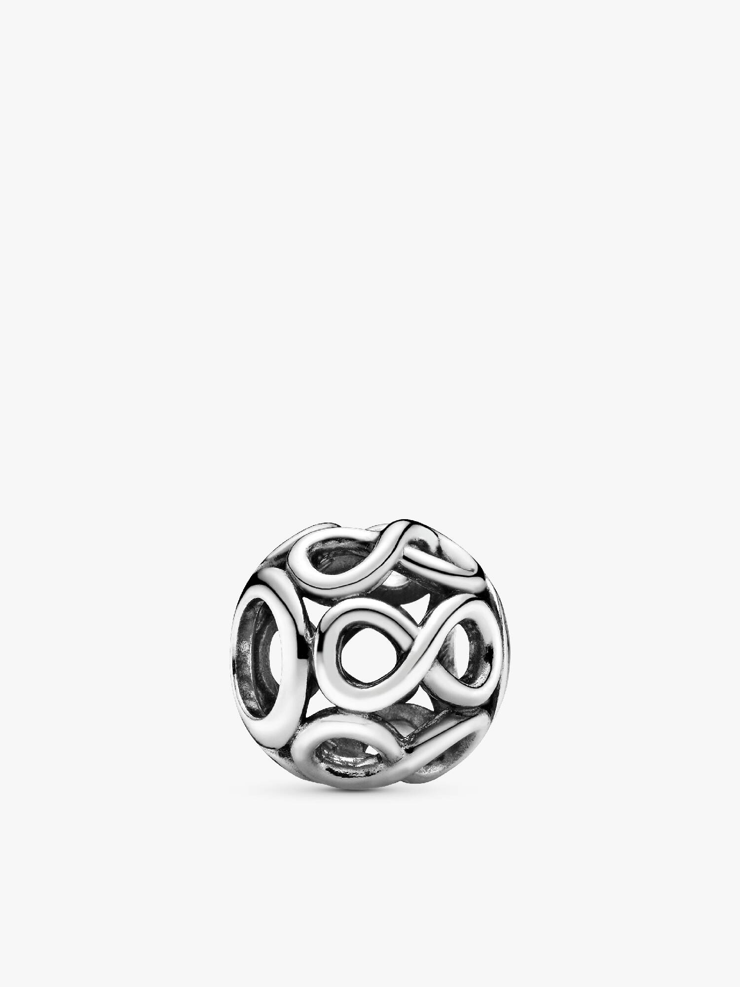 Openwork Infinity Charm