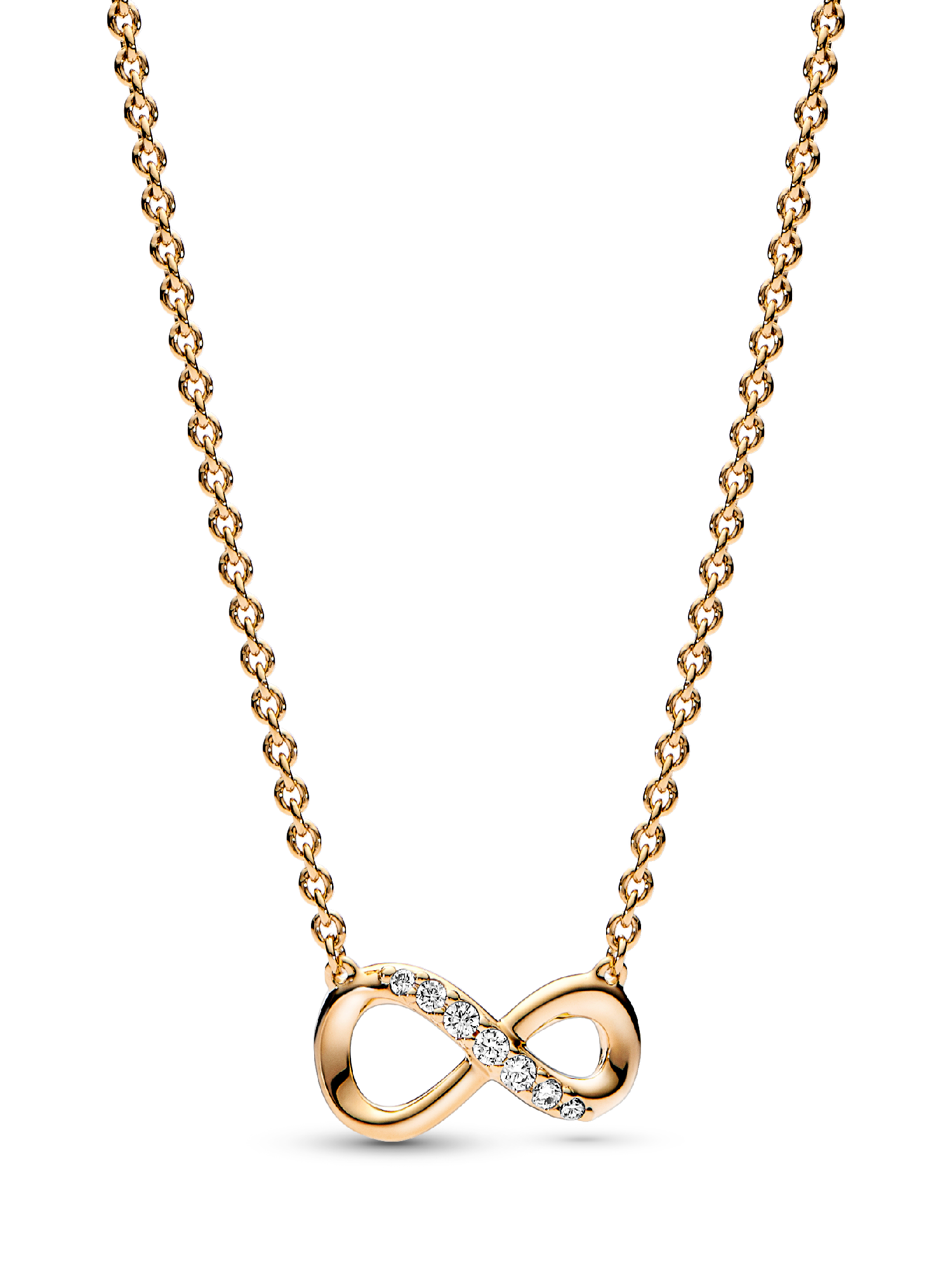 Sparkling Infinity Collier Necklace