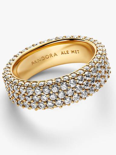 Pandora Timeless Pavé Triple-row Ring
