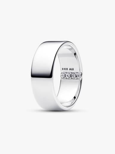 Engravable Wide Band Ring