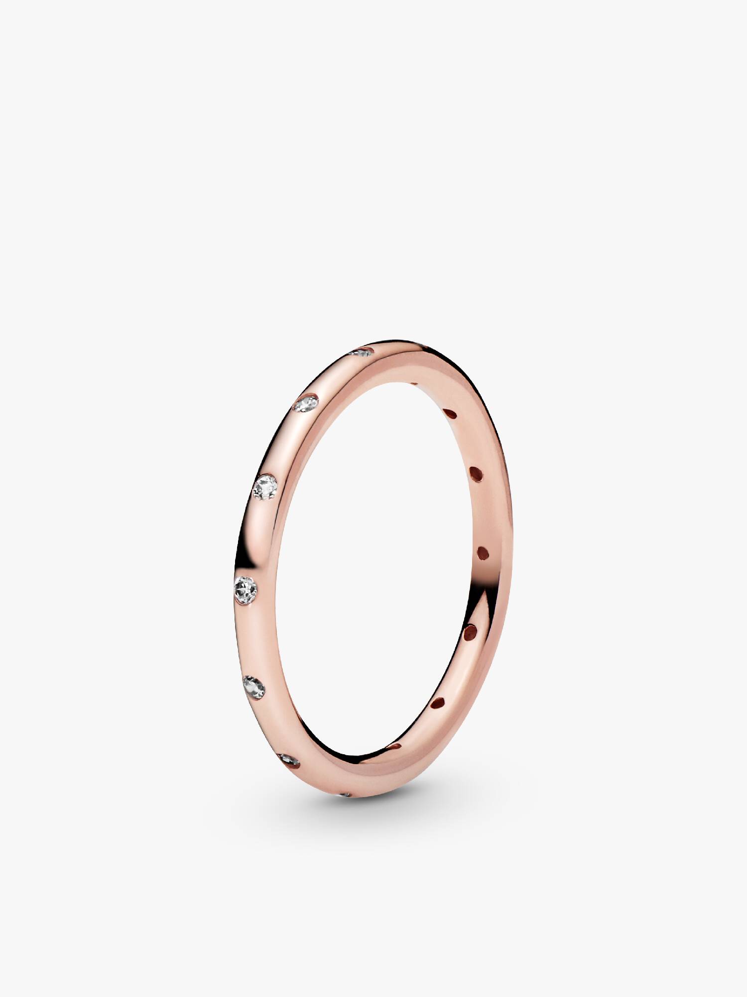Simple Sparkling Band Ring