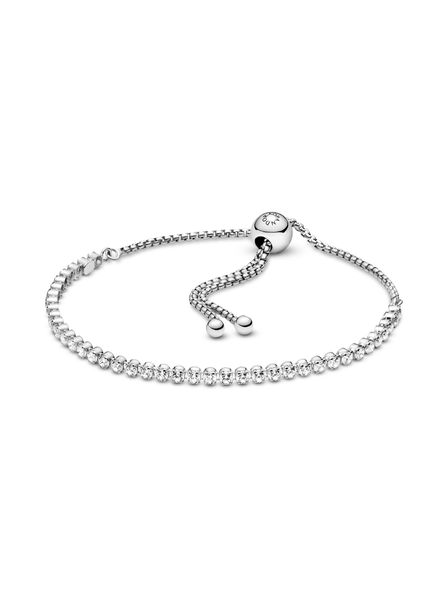 Sparkling Slider Tennis Bracelet