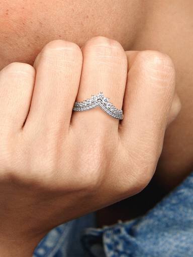 Princess Wishbone Ring