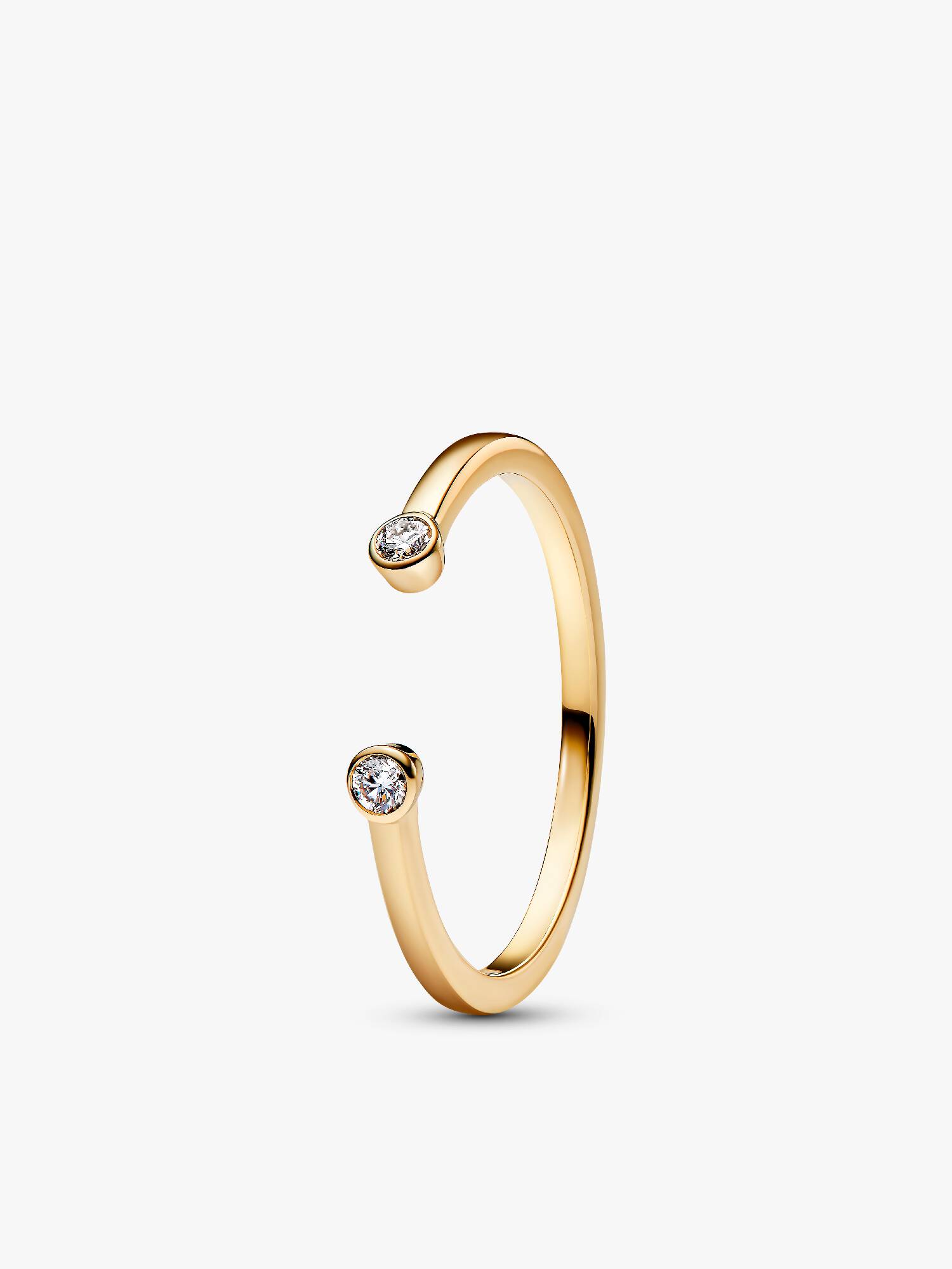 Pandora Era Bezel Lab-Grown Diamond Open Ring