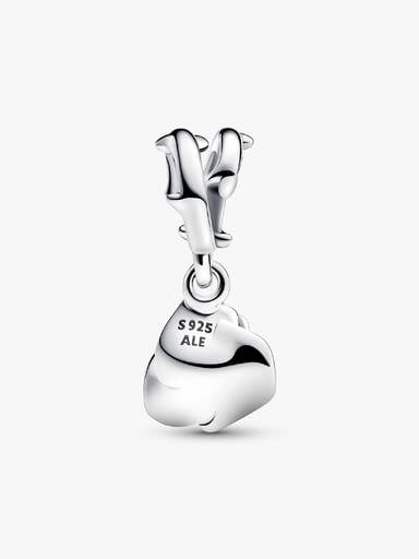 Rose in Bloom Dangle Charm