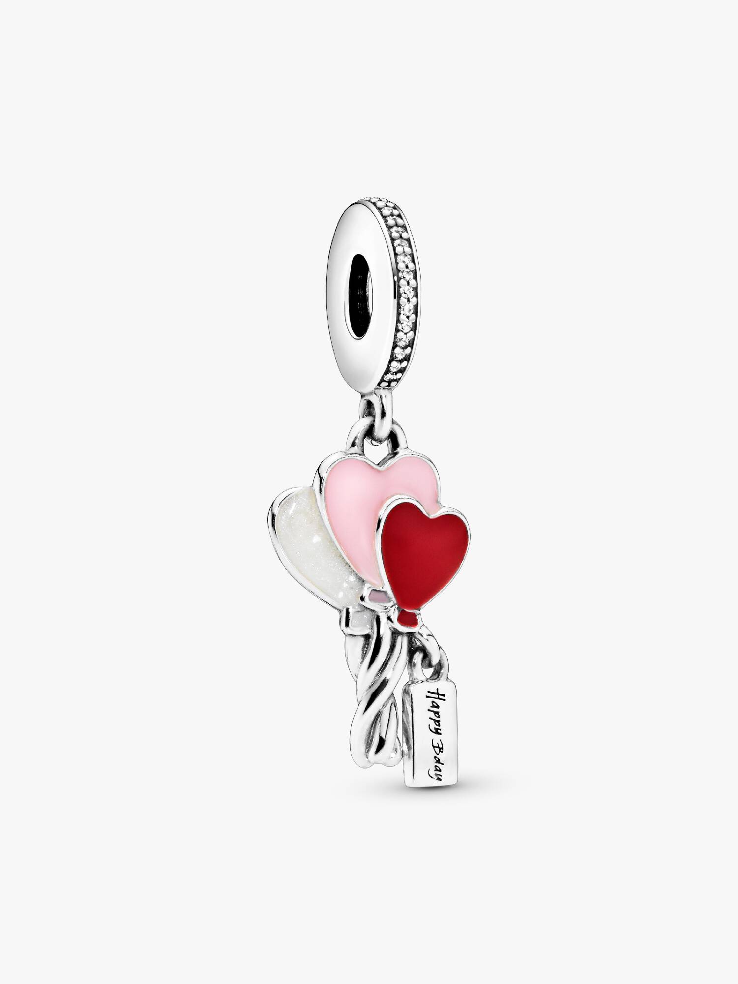 Happy Bday Balloon Dangle Charm