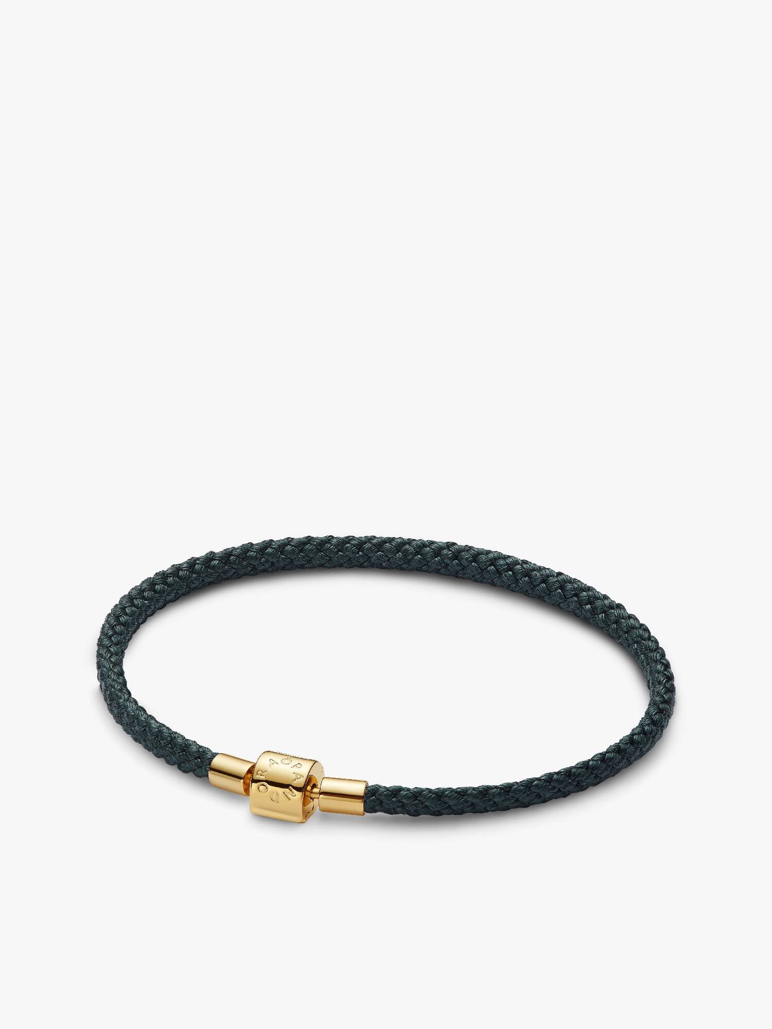Shimmering Green Cord Bracelet