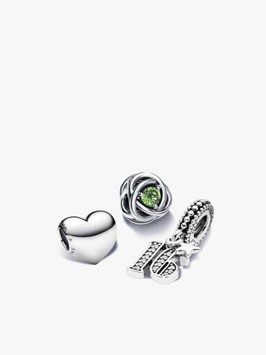 August 16th Birthday Charm Gift Set